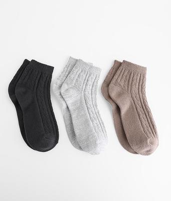 Muk Luks 3 Pack Sport Socks