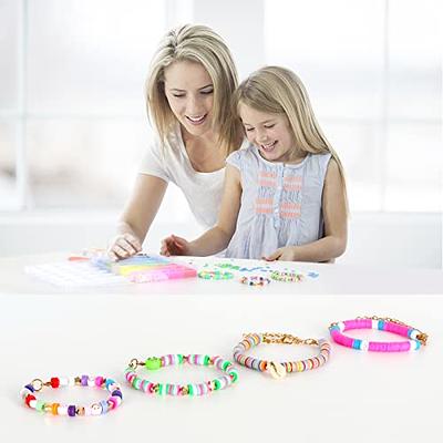 6000 Rainbow Clay Beads - Necklace & Bracelet Making Kit