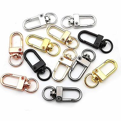 Lot of 60 Snap Trigger Hook Clips / Belt Cilp Keychains Key Rings