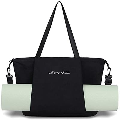 Logo Exercise Mat in Black - Prada