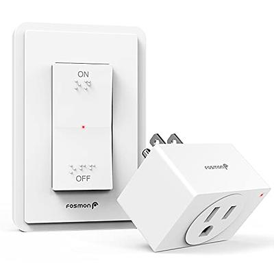GE Wireless Wall Switch Lighting Control, White