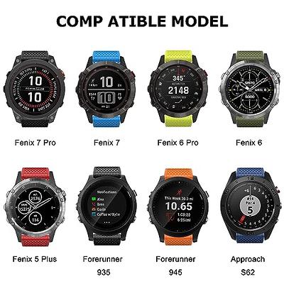 Bands Compatible for Garmin Forerunner 955/Forerunner 945/Forerunner 935 Wristbands  22MM Quick Fit Silicone Colourful Bracelet Strap Band for Forerunner 955  Smartwatch Accessories (Gray) - Yahoo Shopping