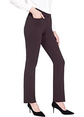 BALEAF Women's Yoga Dress Pants Stretchy Work Slacks Business