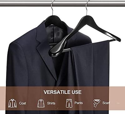 HOUSE DAY High-Grade Suit Hangers, Wide Shoulder Wooden Hangers