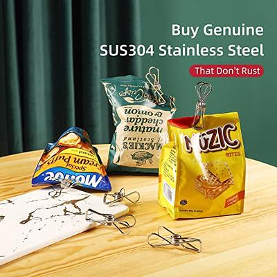 FSUTEG Coat Hangers, 40 Pack Wire Hangers Stainless Steel Metal