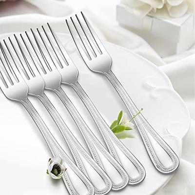 Set Of 12,Stainless Steel Dinner Forks and Spoons/Tablespoons,Stainless  Steel Spoon for Home Kitchen,Hotel/etc,Dishwasher Safe, 6 Dinner Spoons and  6 Dinner Forks 