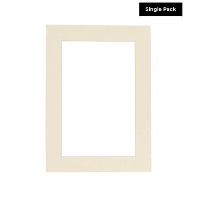Picture Framing Mats 8x10 for 5x7 photo Colors White, Cream