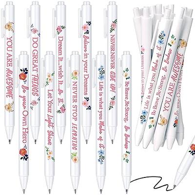  Yinder 60 Pcs Inspirational Pens Motivational Pens