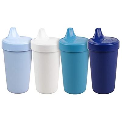 Re-Play Silicone Sippy Cups for Toddlers, 8 oz Kids Cups No Spill