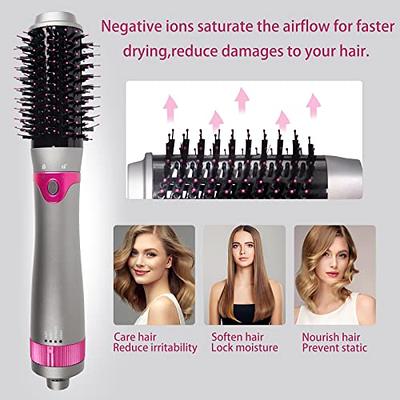 Ergonomic Anti-Static Air Cushion Comb with Scalp Massager and Detacha