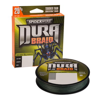 SpiderWire 80lb DuraBraid, 300yd, Moss Green Fishing Line - Yahoo Shopping