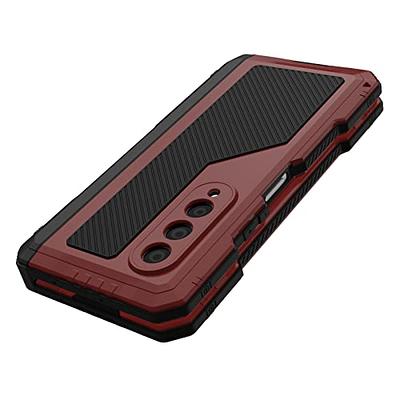 S Pen Holder Case Compatible Samsung Galaxy Z Fold 4 Case With Magnetic  Hinge Protection & Wristband,shockproof Pc Cases