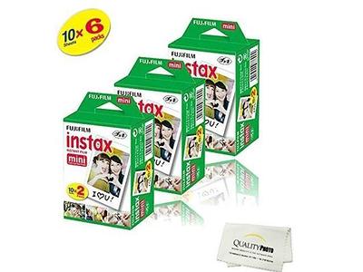 Fujifilm INSTAX Mini Instant Film 2 Pack = 20 Sheets (White) for Fujifilm  Mini 8 & Mini 9 Cameras, Model:4332059078 - Yahoo Shopping