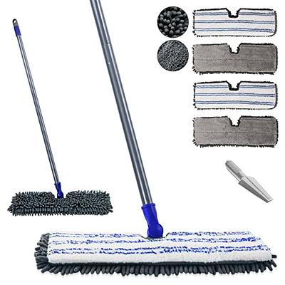 Microfiber Mops for Floor Cleaning, Double-Sided Flip Mop, Dust