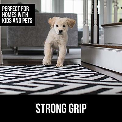 Hold-a-Rug - Non-Slip Rug Pad, Reversible Rubber Gripper, Non Skid Pads for  Hardwood, Vinyl, Tile, Laminate Floors, Keep Area Rugs Secure, Safe for