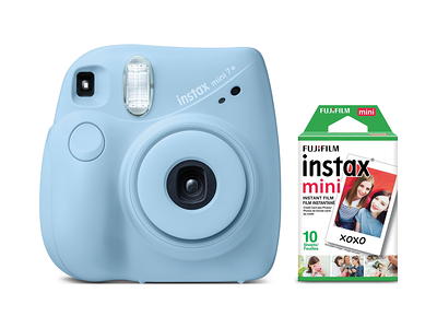 Fujifilm Instax Mini 40 Camera Blister Bundle with Bonus Film (10-pack of  film)