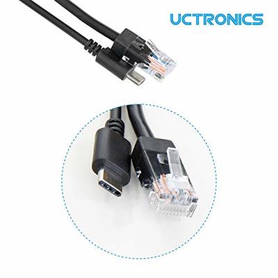 UCTRONICS PoE Splitter USB-C 5V - Active PoE to USB-C Adapter, IEEE 802.3af  Compliant for Raspberry Pi 4, Google WiFi, Security Cameras, and More