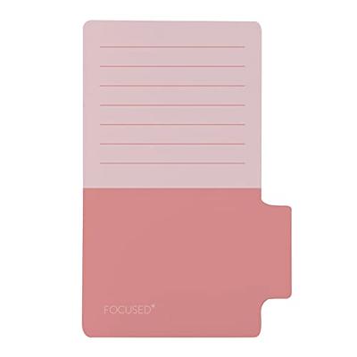 TUL Discbound Lined Sticky Note Pads, Assorted Colors, 25 Sheets