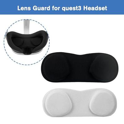 Accessories for Meta Quest 3, Protective Shell Cover for Oculus Quest 3, VR  Accessories Included Transparent Shell Cover, Lens Tempered Film, Lens