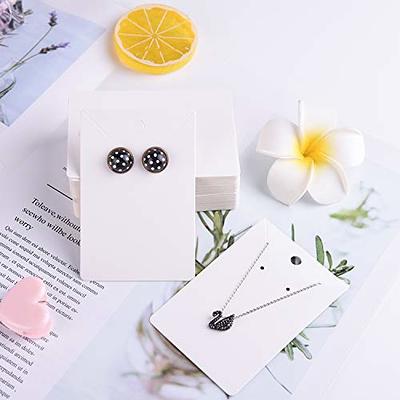 TUPARKA 120 PCS Earring Display Card,Necklace Display Cards
