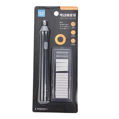 Electric Eraser Battery Operated Auto Erasers Rubber for Artist Drawing Painting Sketching Drafting Blue