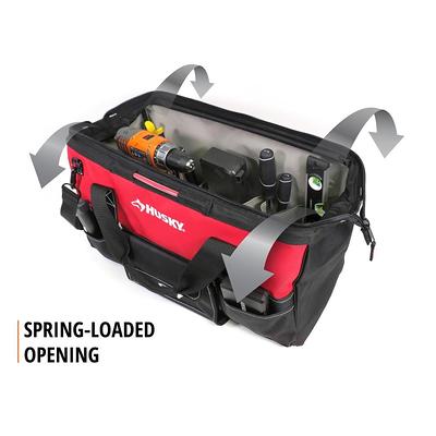 12 in. and 15 in. Tool Bag Combo, Husky Red - Yahoo Shopping