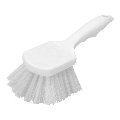 Lavex 20 White Nylon Floating Utility / Pot Scrub Brush