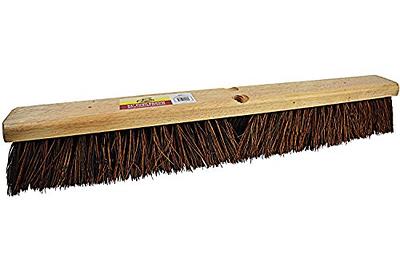 Blysk Indoor/Outdoor Heavy Duty Wooden Broom Brush, Sweeper, Head Replacement Soft Bristles, Great Use for Home, Kitchen, Room, Office, Patio, Deck