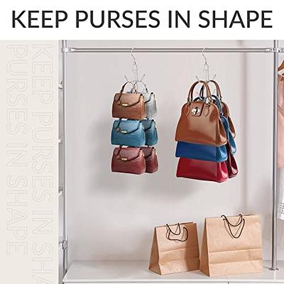 Amazon.com: GGOUPTY Handbag Display Stand Metal Adjustable Height Purse  Holder Purse Hanging Rack Jewelry Metal Stand for Display : Home & Kitchen