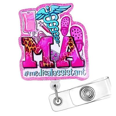 MA CMA Badge Reel for Medical Assistant & Certified Medical