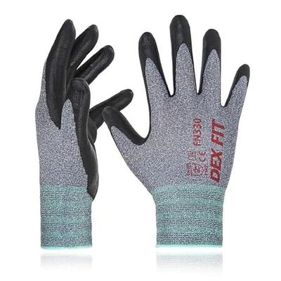 NoCry Cut Resistant Gloves, Food Grade, Grey, Medium, Unisex