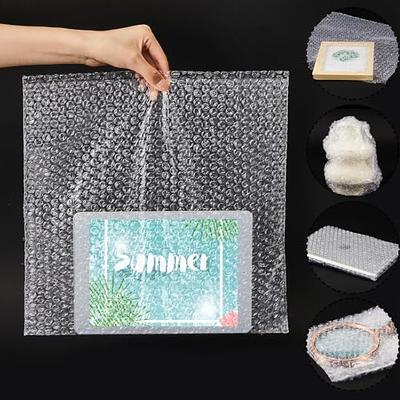 200 PCS Clear Bubble Pouches Bags 4x6 inch, Protective Bubble Pouch, Double  Walled Flush Cut Thickening Shockproof Foam Wrap Bags for Cushioning