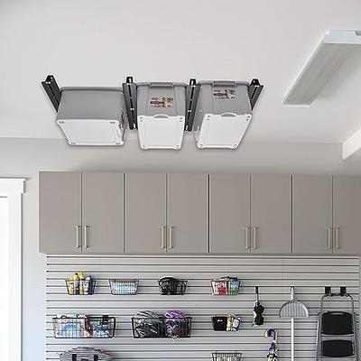 E-Z Glide Overhead Tote Organization System - Overhead Garage Storage