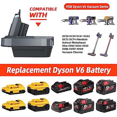 Vacuum Cleaner Battery for Dyson V6 V7 V8 V10 11 Series SV07 SV09