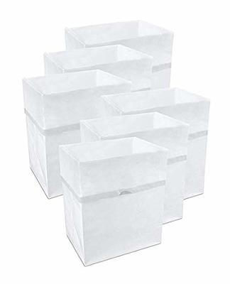 Clean Cubes 30 Gallon Disposable Trash Cans (3-Pack / Reusable / White)