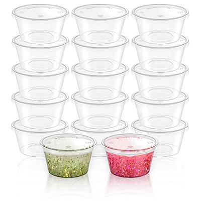 Kitcheniva Disposable Clear Plastic Cups With Flat Lids 16 oz Set