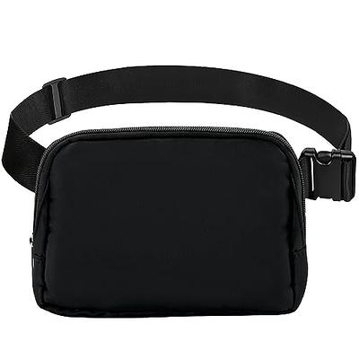 DANCOUR White Fanny Pack Crossbody Bags for Women - White Belt Bag for Women Crossbody - Everywhere Belt Bag for Women Fashion Waist Packs Mini Bag