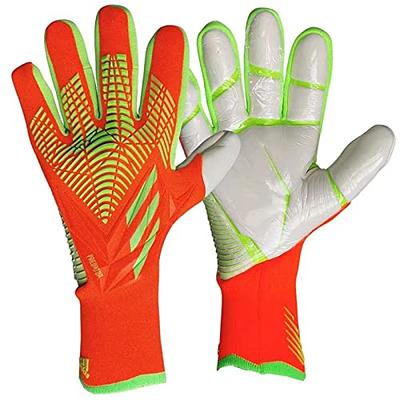 MUSESA Football Gloves, Strong Grip Football Goalkeeper Gloves,  Professional Football Gloves, Sticky Receiver Gloves for Men and Young Boys  S White - Yahoo Shopping