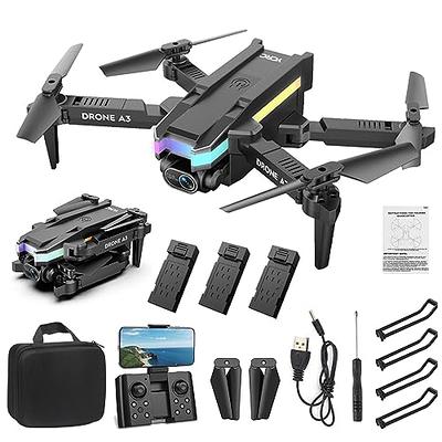 Drone with Camera for Adults,Mini Drone With 1080P HD FPV Camera Remote  Control Toys Gifts For Boys Girls With Altitude Hold Headless Mode Start  Speed