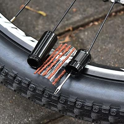 PRO BIKE TOOL Tubeless Bike Tire Repair Kit - Fix a Puncture (Black)