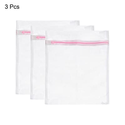 uxcell Mesh Laundry Bags, 3Pcs 11.8x15.7 Mesh Wash Bag Fine Net