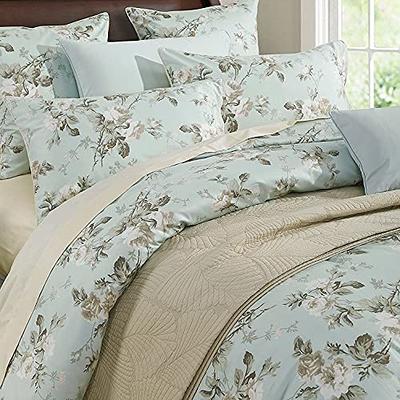 Brandream French Country Garden Toile Floral Duvet Cover King Size Bedding  Set Cotton Asian Style Tapestry Chinoiserie Peony Blossom Tree Branches  Multicolored Design (King,Mint Green) - Yahoo Shopping