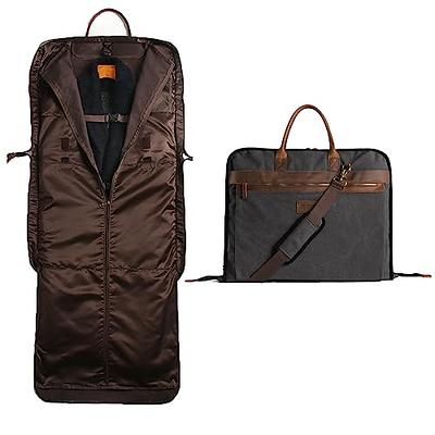 Waxed Canvas Garment Bag - Men's Garment Bag from Satchel