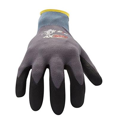 Safety Work Gloves 12 Pairs, Micro Foam Nitrile Coated, KAYGO KG18NB,  Seamless Knit Nylon Grip Glove, Automotive, Home Improvement, General  Purpose, Painting 