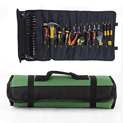 OneTigris Tactical Roll-up Tool Pouch with 12 Pockets - Hand Tool Roll  Organizer Storage Bag Multicam