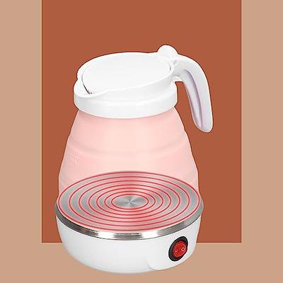 85-quart Dual-voltage Collapsible Travel Kettle (white) 