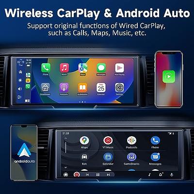 Dash Cam 4G+64G Wireless CarPlay Ai Box Wireless Android Auto