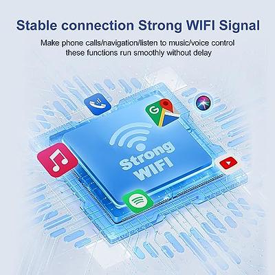 Wireless Carplay Adapter, Converts Wired to Wireless Carplay Dongle for  Wireless Control Plug & Play Carplay Fit for Cars 2017+ & for Apple iPhone  iOS