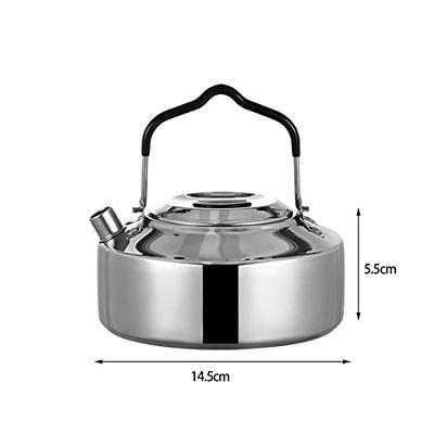 Kettle Stove Top Camping Kettles for Boiling Water Stainless Steel