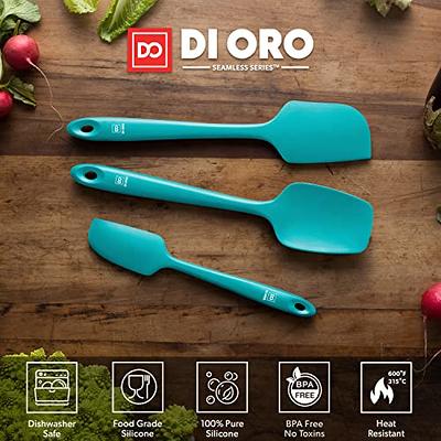 DI ORO Seamless Series Mini Silicone Spatula - BPA Free Pro-Grade